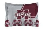 Mississippi State OFFICIAL Collegiate "Hexagon" Full/Queen Comforter & Shams Set