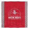 Rockets OFFICIAL NBA "Reverse Slam" Full/Queen Comforter & Sham Set;  86" x 86"