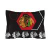 Blackhawks OFFICIAL NHL "Hexagon" Full/Queen Comforter & Shams Set;  86" x 86"