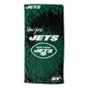 Jets OFFICIAL NFL "Psychedelic" Beach Towel;  30" x 60"