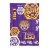 LSU OFFICIAL Collegiate "Hexagon" Twin Comforter & Sham Set