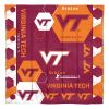 Virginia Tech OFFICIAL Collegiate "Hexagon" Full/Queen Comforter & Shams Set