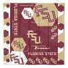 Florida State OFFICIAL Collegiate "Hexagon" Full/Queen Comforter & Shams Set