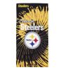 Steelers OFFICIAL NFL "Psychedelic" Beach Towel;  30" x 60"