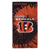 Bengals OFFICIAL NFL "Psychedelic" Beach Towel;  30" x 60"