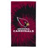 Cardinals OFFICIAL NFL "Psychedelic" Beach Towel;  30" x 60"