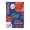 Florida OFFICIAL Collegiate "Hexagon" Twin Comforter & Sham Set