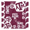 Texas A&M OFFICIAL Collegiate "Hexagon" Full/Queen Comforter & Shams Set