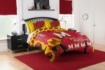 Maryland OFFICIAL Collegiate "Hexagon" Full/Queen Comforter & Shams Set