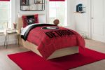 Georgia OFFICIAL NCAA "Modern Take" Twin Comforter & Sham Set;  64" x 86"