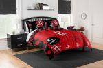 Rockets OFFICIAL NBA "Hexagon" Full/Queen Comforter & Shams Set;  86" x 86"