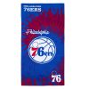 76ers OFFICIAL NBA "Psychedelic" Beach Towel;  30" x 60"