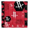 Rockets OFFICIAL NBA "Hexagon" Full/Queen Comforter & Shams Set;  86" x 86"