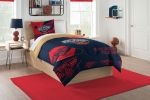 Pelicans OFFICIAL NBA "Hexagon" Twin Comforter & Sham Set;  64" x 86"