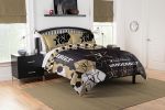 Vanderbilt OFFICIAL Collegiate "Hexagon" Full/Queen Comforter & Shams Set