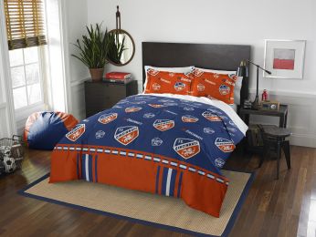 FC Cincinnati OFFICIAL MLS "Track" Full/Queen Comforter & Sham Set