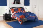 Boise State OFFICIAL Collegiate "Hexagon" Full/Queen Comforter & Shams Set