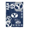 BYU OFFICIAL Collegiate "Hexagon" Twin Comforter & Sham Set