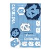 UNC OFFICIAL Collegiate "Hexagon" Twin Comforter & Sham Set