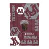 Montana OFFICIAL Collegiate "Hexagon" Twin Comforter & Sham Set