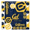 Cal Berkley OFFICIAL Collegiate "Hexagon" Full/Queen Comforter & Shams Set