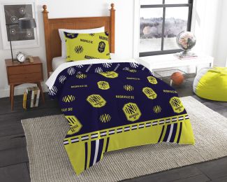 Nashville SC Nashville SC Track Twin Comforter Set