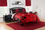 Bulls OFFICIAL NBA "Hexagon" Full/Queen Comforter & Shams Set;  86" x 86"