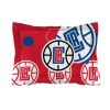 Clippers OFFICIAL NBA "Hexagon" Full/Queen Comforter & Shams Set;  86" x 86"